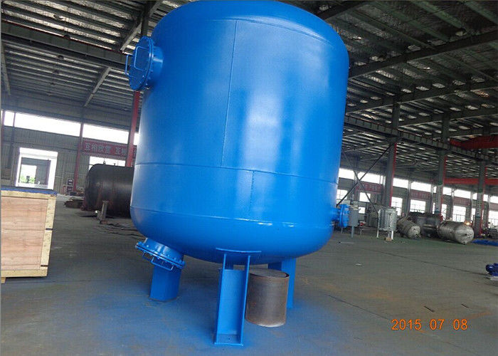36TPH 8-10 M / H Bộ lọc nước bằng thép chịu áp lực cao bằng thép carbon với lớp lót cao su