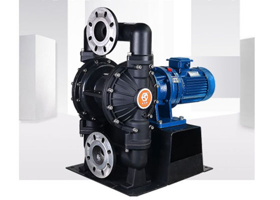 Máy bơm màng khí nén kiềm hóa chất 162LPM 12V